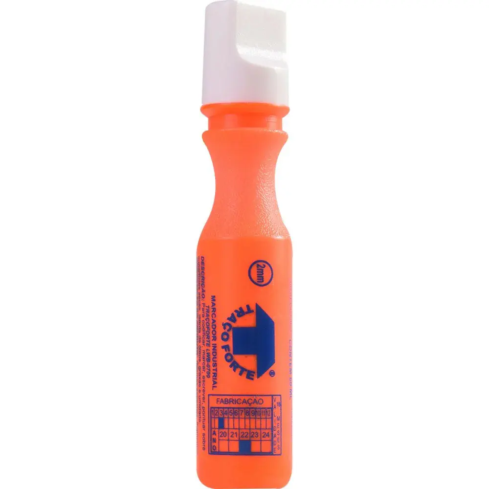 Marcador industriais ecológico laranja 2MM 60ML Baden