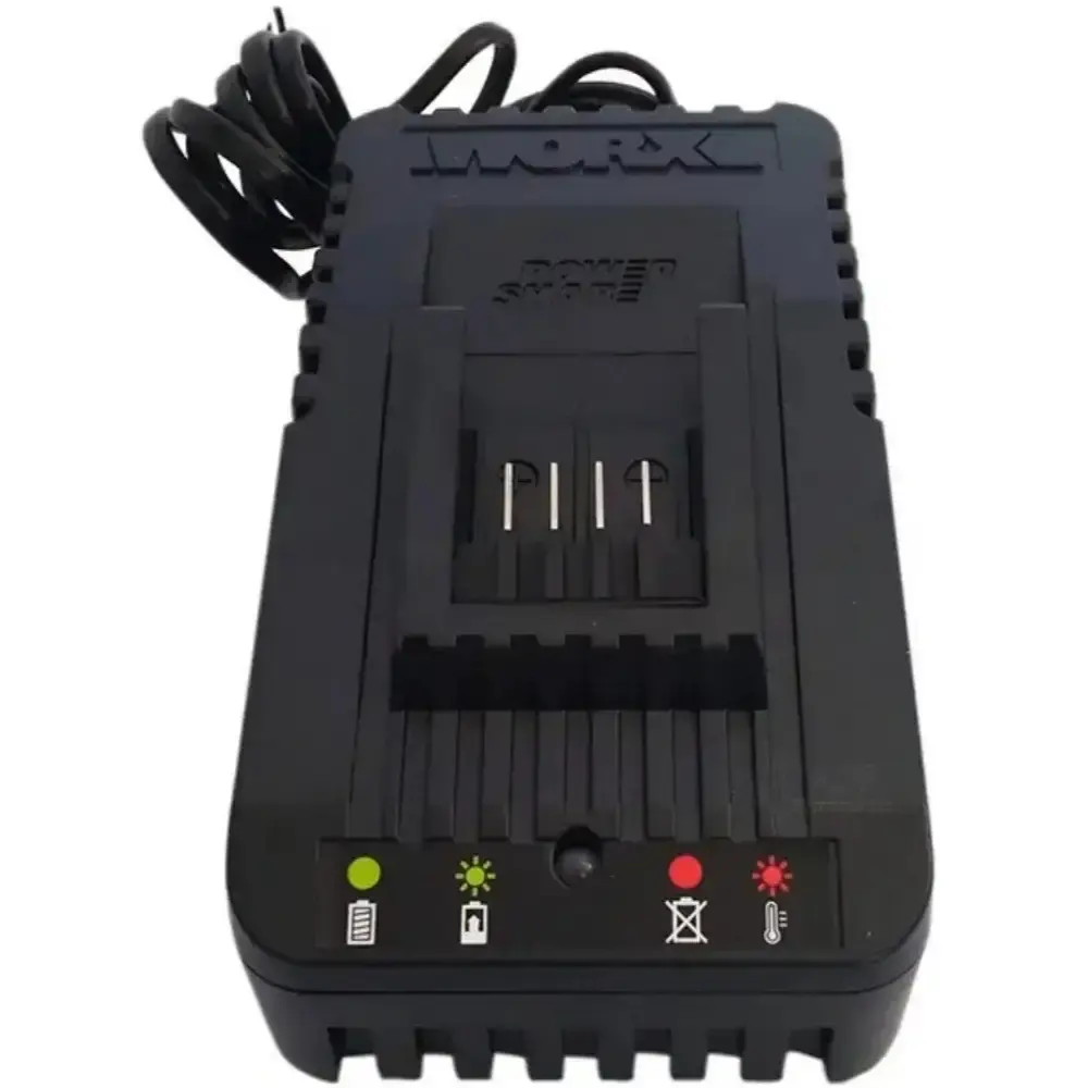 Aparador de cerca viva com carregador de bateria bivolt e bateria 20V 2,0AH Worx — fotografia 4
