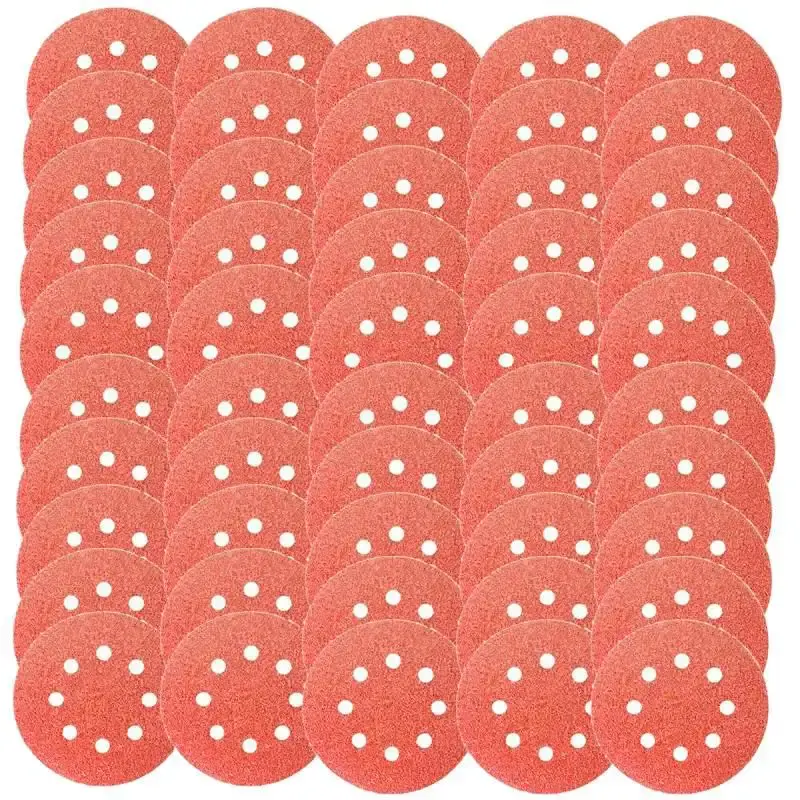 Disco de Lixa 5 POL c/ Velcro Grana 100 com 50 Unidades MTX — fotografia de referência