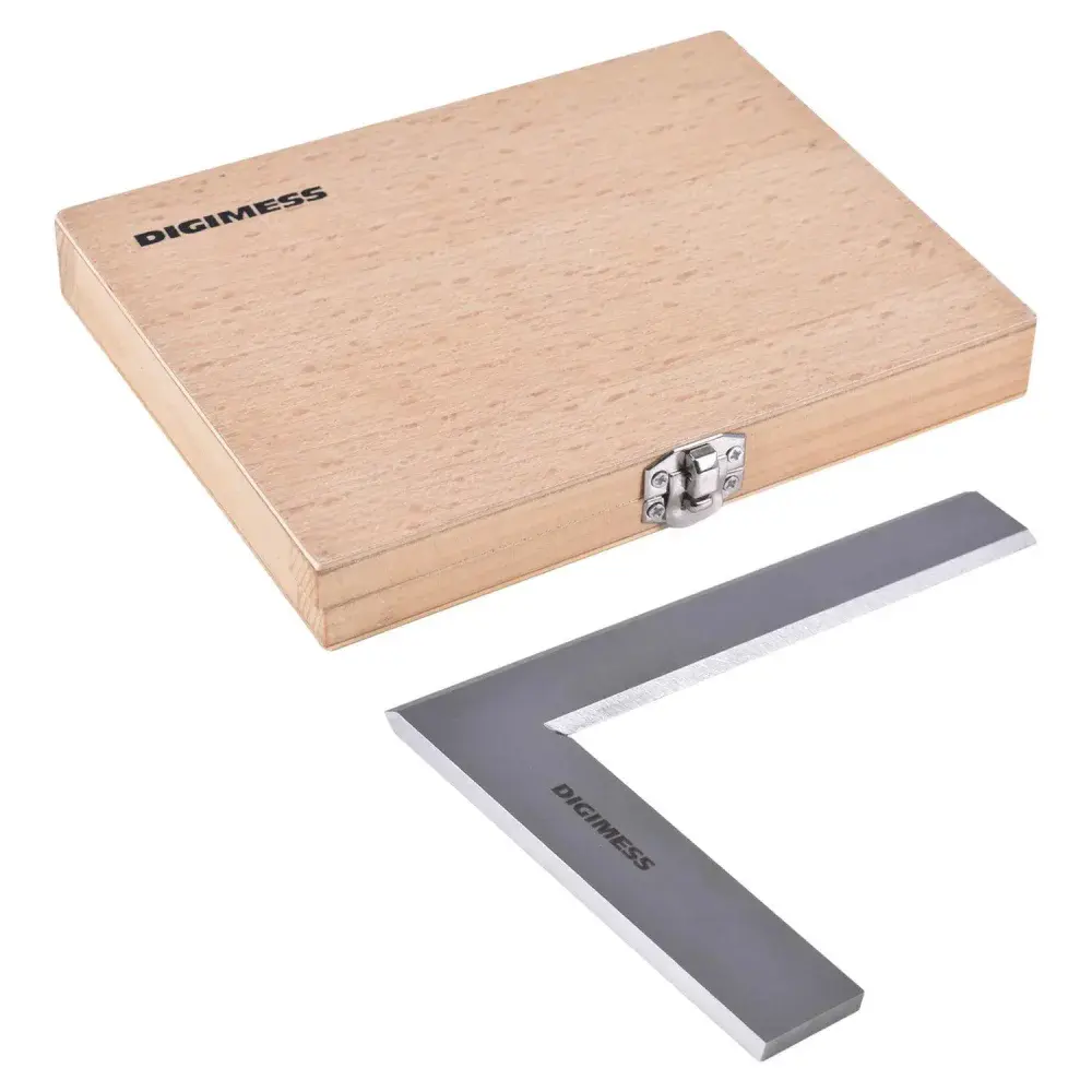 Esquadro de precisão com fio classe 0 150X100MM 170.008 Digimess — fotografia de referência