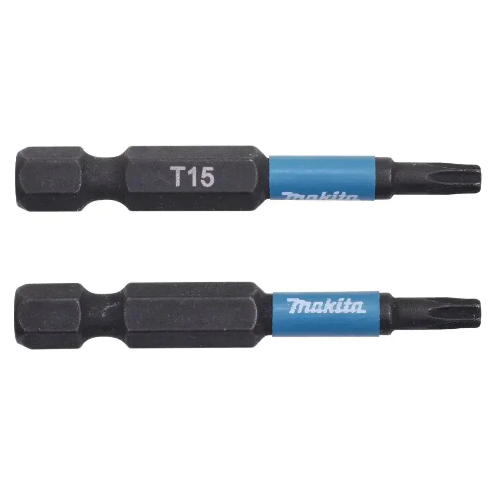 Ponta bits hexalobular T15-50MM impacto B-63775 Makita 2 pçs — fotografia 6