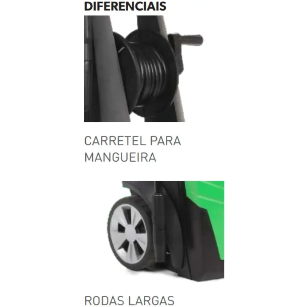 Lavadora de alta pressão 1800W 420L/H PW-C22P Soteco 220 V — fotografia 6