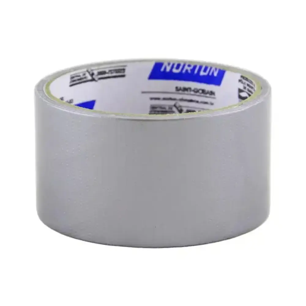 Fita Silver Tape 48 mm X 5 mm Prata NORTON — fotografia de referência