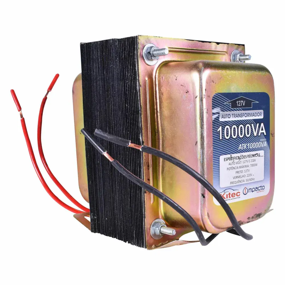 Transformador tripolar at 10.000VA bivolt da Kitec — fotografia 5