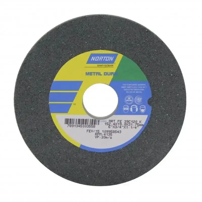 Rebolo de Widea 6 x 1/2 x 1.1/4 POL GC 100 66253455709 NORTON — fotografia 3