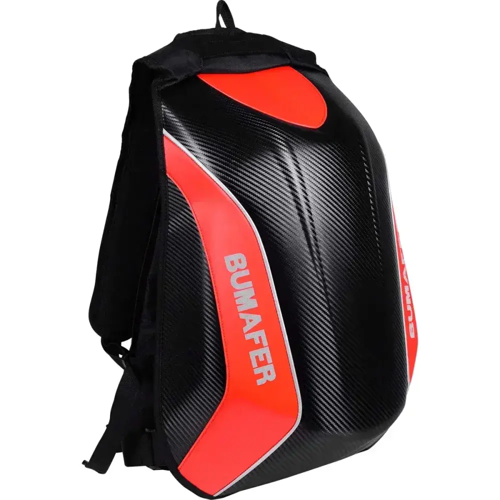 Mochila motociclista impermeável vermelha 50X40X20CM Bumafer — fotografia 8