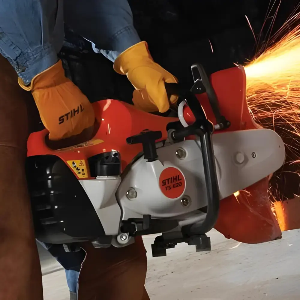 Cortador a disco a gasolina TS 420 Stihl — fotografia 4