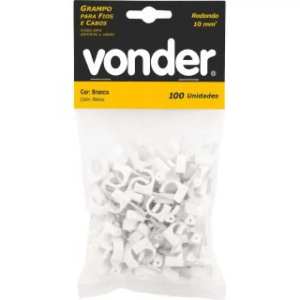 Grampo para fios, 10,0 mm², redondo, VONDER — fotografia 5