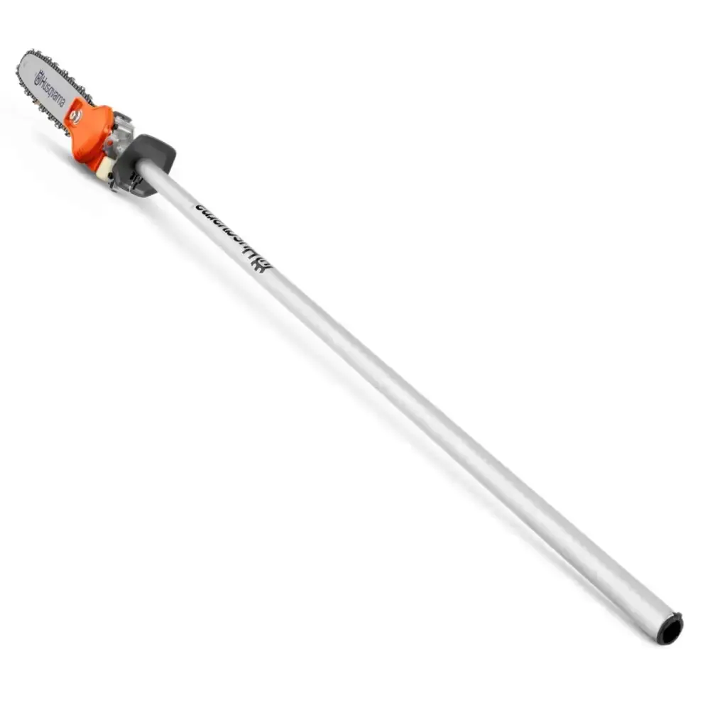 Implemento podador de galhos PA310 com bateria 10AH e carregador Husqvarna — fotografia 2