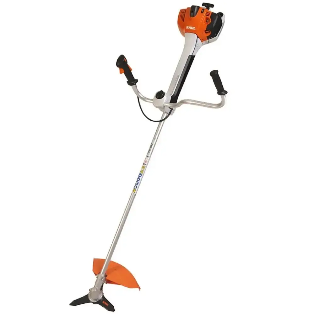 Roçadeira combustão a gasolina 1,7 CV 37,7 CC lâmina 3 facas FS 351 Stihl