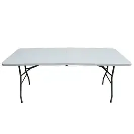 Mesa Dobrável 1,80m x 0,73 cm Vira Maleta IMPORTWAY — fotografia 2
