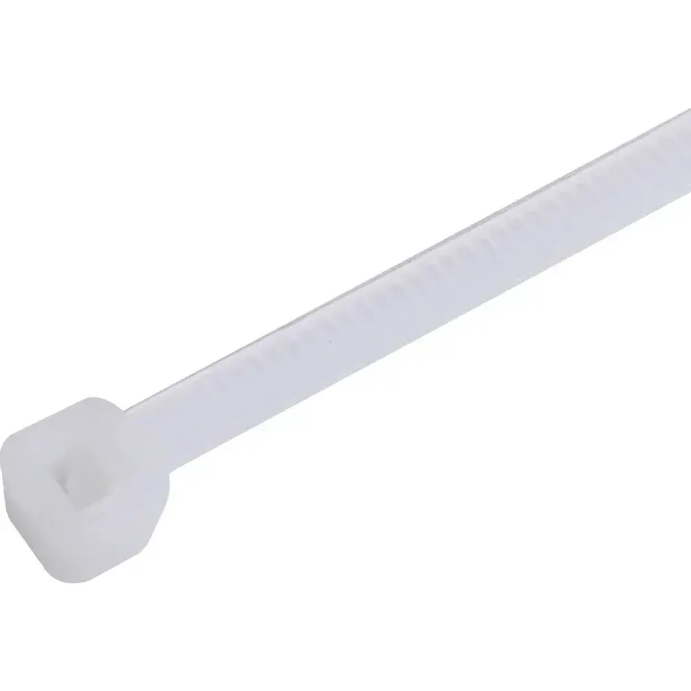Abraçadeira nylon 4,8MM x 250MM branca Kala 100 peç — fotografia 5