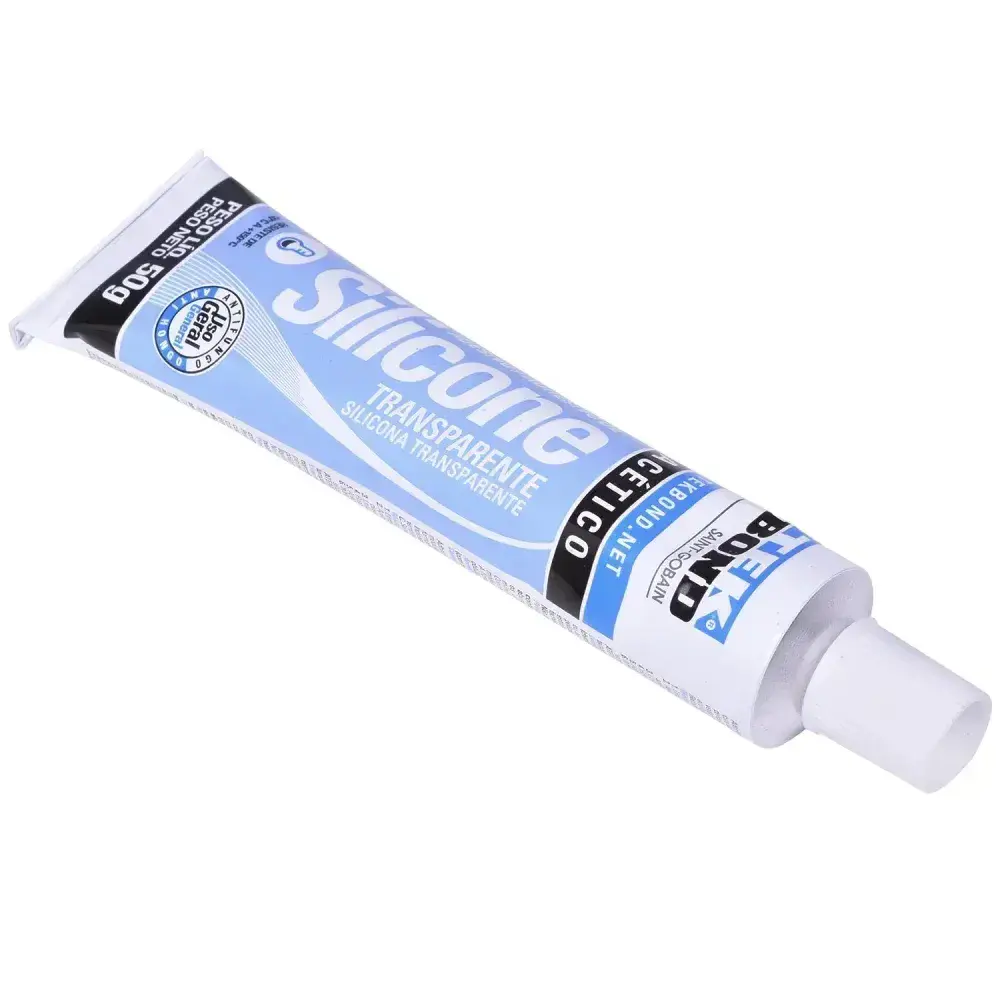 Silicone transparente 50 gramas Tekbond — fotografia 6