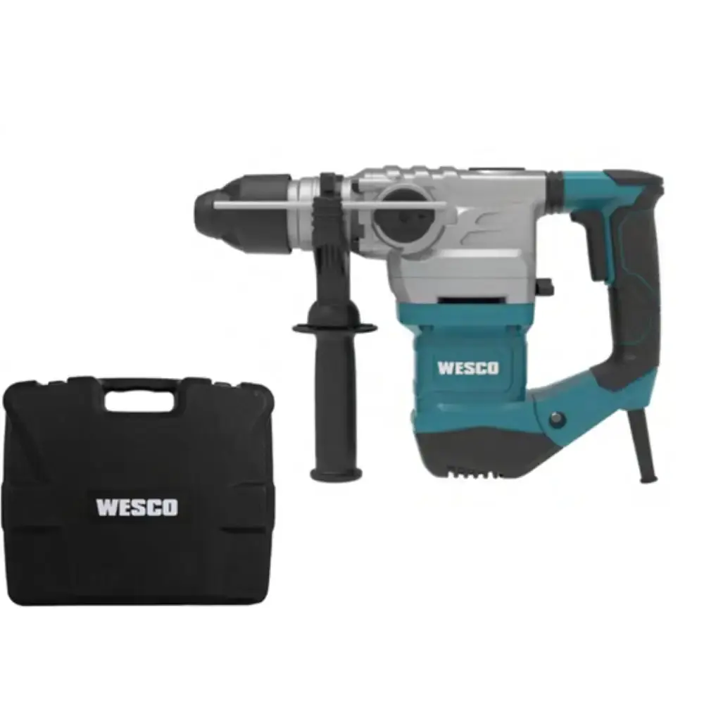 Martelete perfurador rompedor 5,5J 1500W sds-plus 32MM com maleta 127V Wesco — fotografia 3