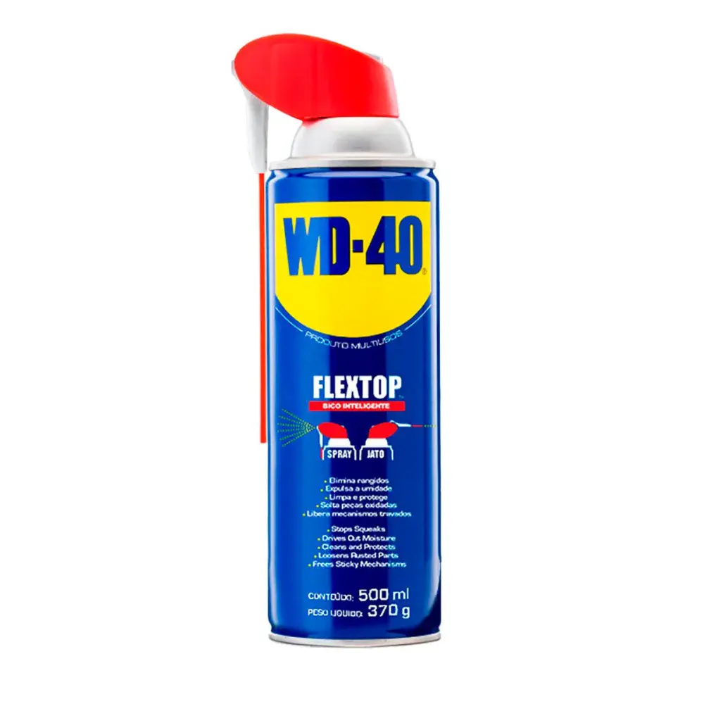 Lubrificante flextop com bico articulável 500ML Wd-40