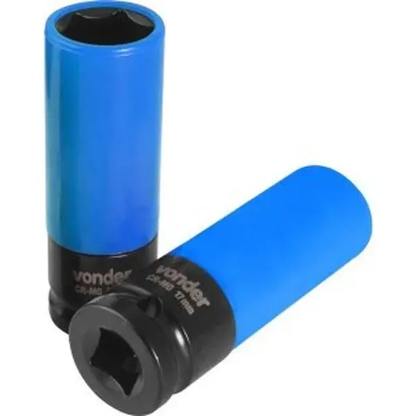 Soquete sextavado de impacto encaixe 1/2 17MM - Vonder — fotografia de referência