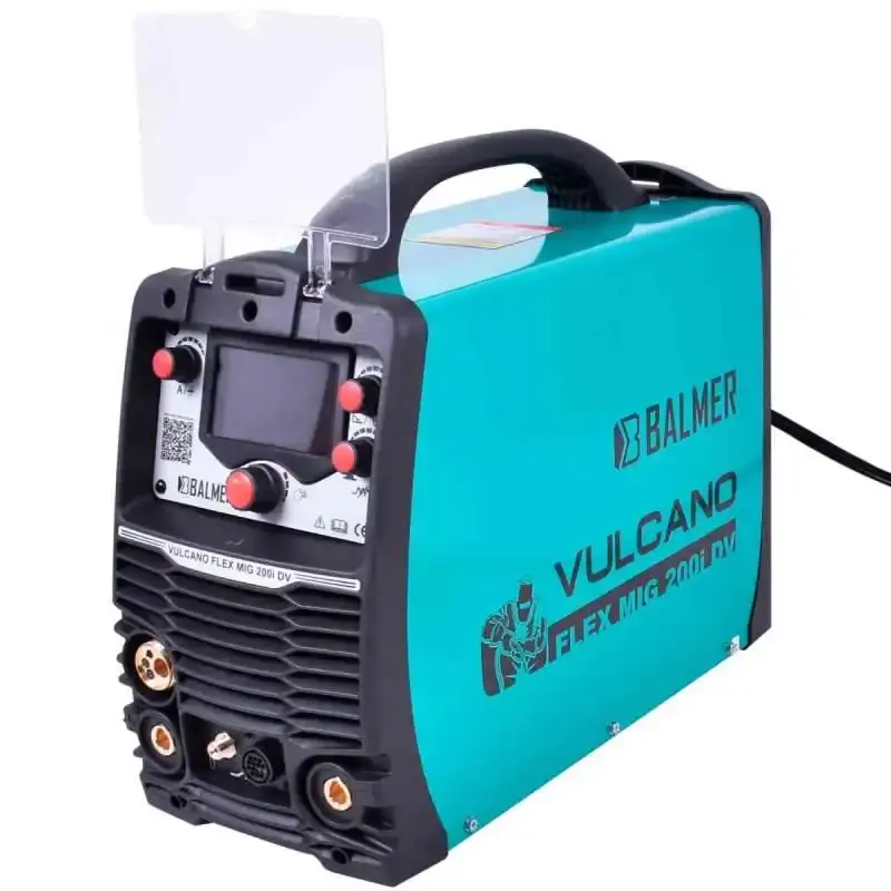 Máquina de solda multiprocesso 200A eletrodo, TIG e mig/mag vulcano flex mig 200I DC bivolt Balmer — fotografia 2