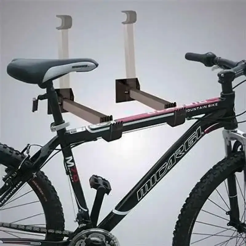 Suporte retrátil de parede para bicicleta B1100 Multilaser — fotografia 3