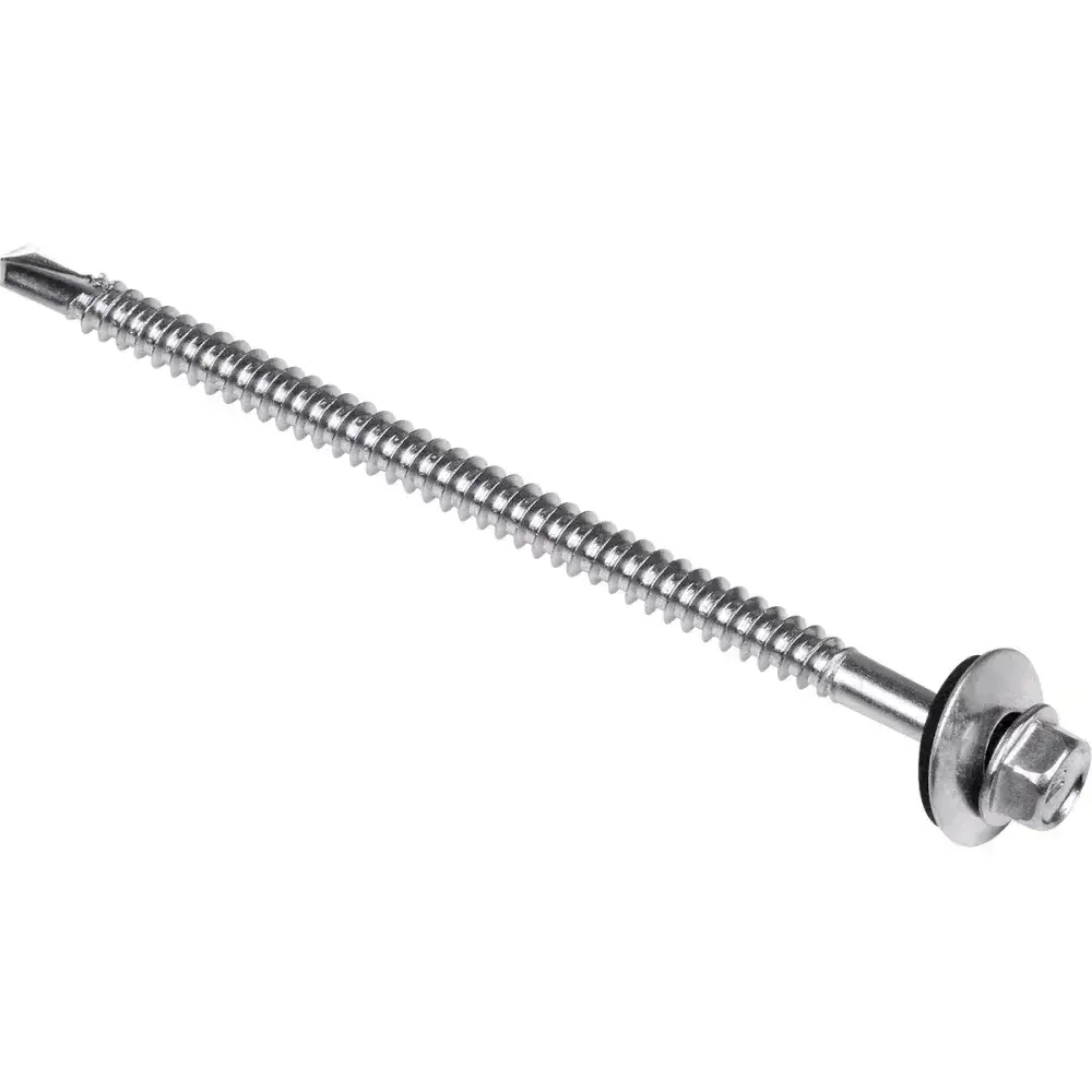 Parafuso ponta broca cs inox 5,5MMN°12 100 peç Worker — fotografia 9