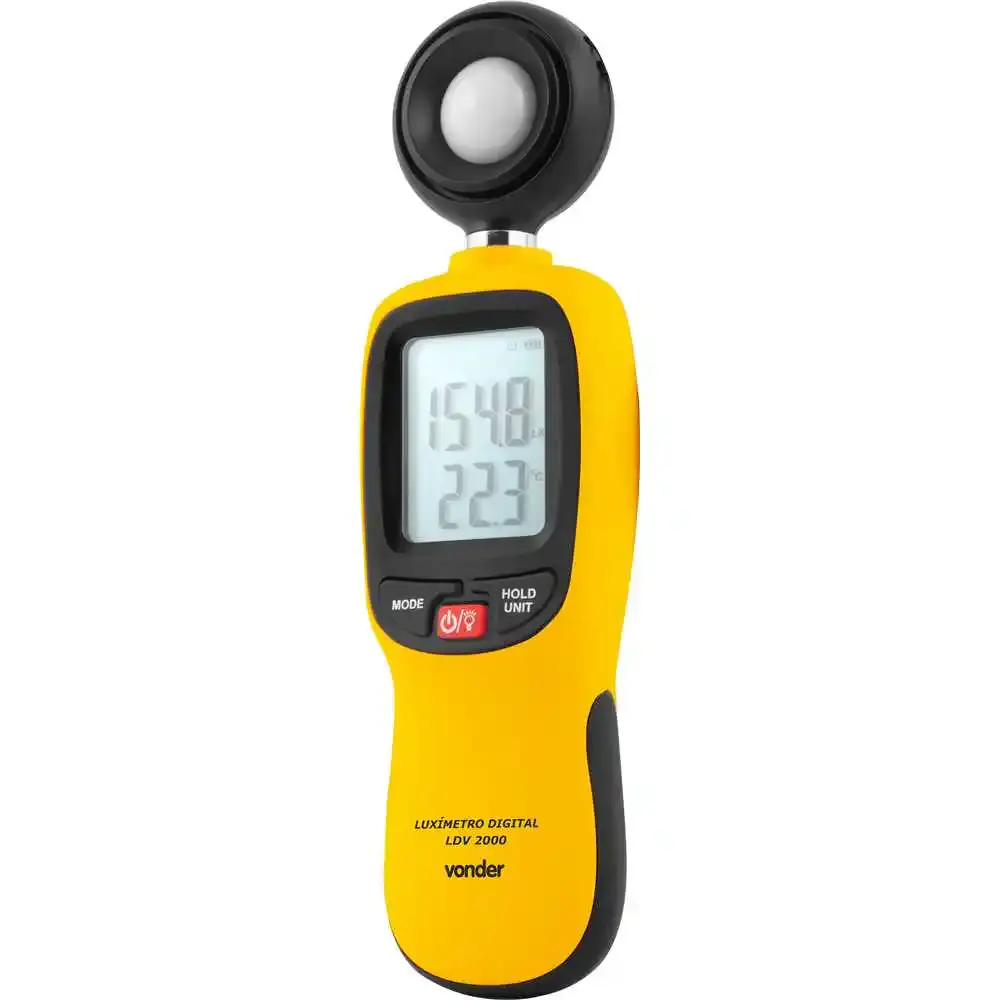 Luxímetro digital 0 a 200.000 lux LDV-2000 Vonder — fotografia 6