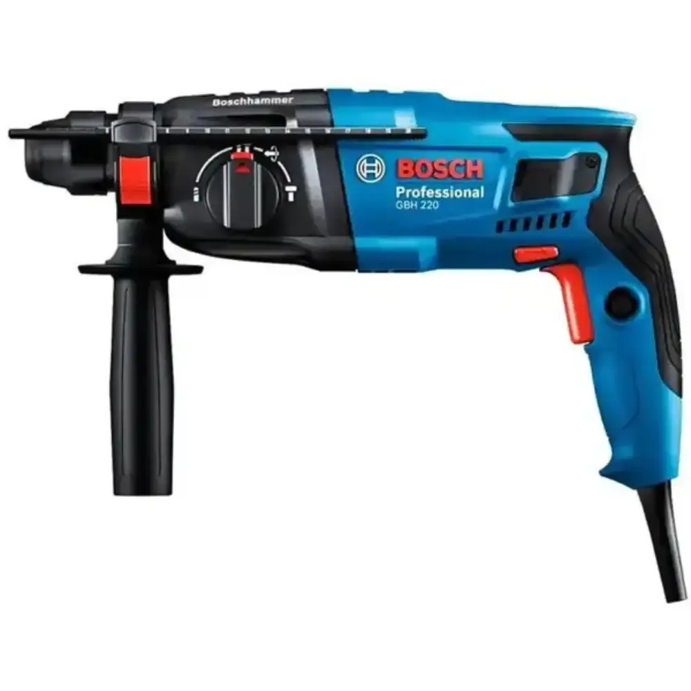 Martelete perfurador rompedor sds-plus 720W 2.3KG com maleta GBH 220 Bosch 220 V — fotografia 7