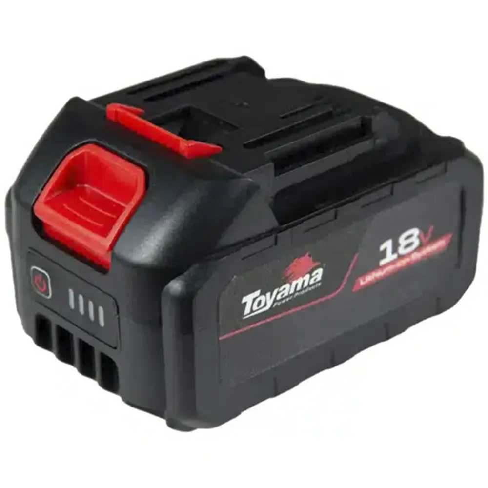 Roçadeira multifuncional 18V com bateria e carregador + motosserra 16 POL 18V TBT18+18MT-K Toyama — fotografia 7