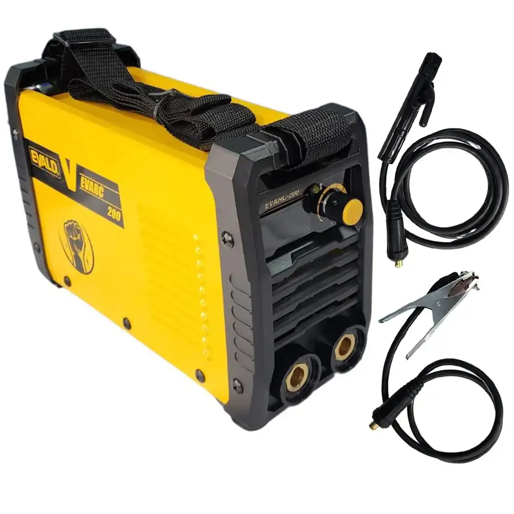 Máquina de solda inversora MMA 200A EVARC-200 bivolt Evald — fotografia 3