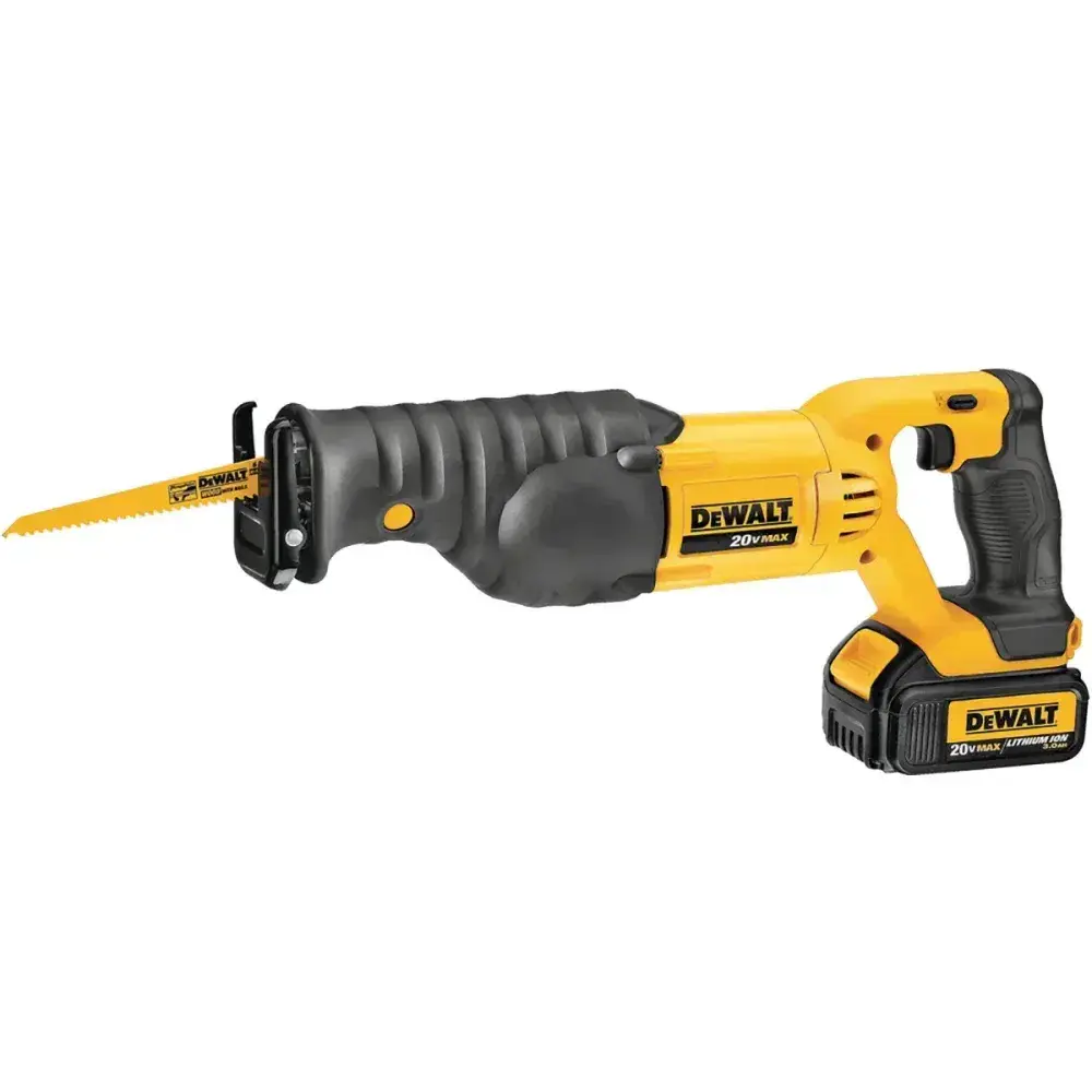Serra sabre a bateria 29MM 300GPM 20V bivolt DCS380KIT-BR Dewalt — fotografia 6