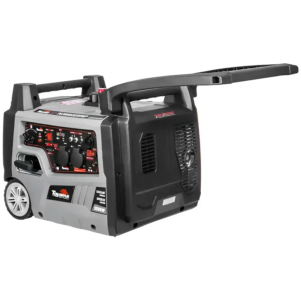 Gerador Gasolina 3.5kva 192 cc Partida Elétrica 4T Digital TG3500ISERP-XP e Controle Remoto TOYAMA 220 V — fotografia 5