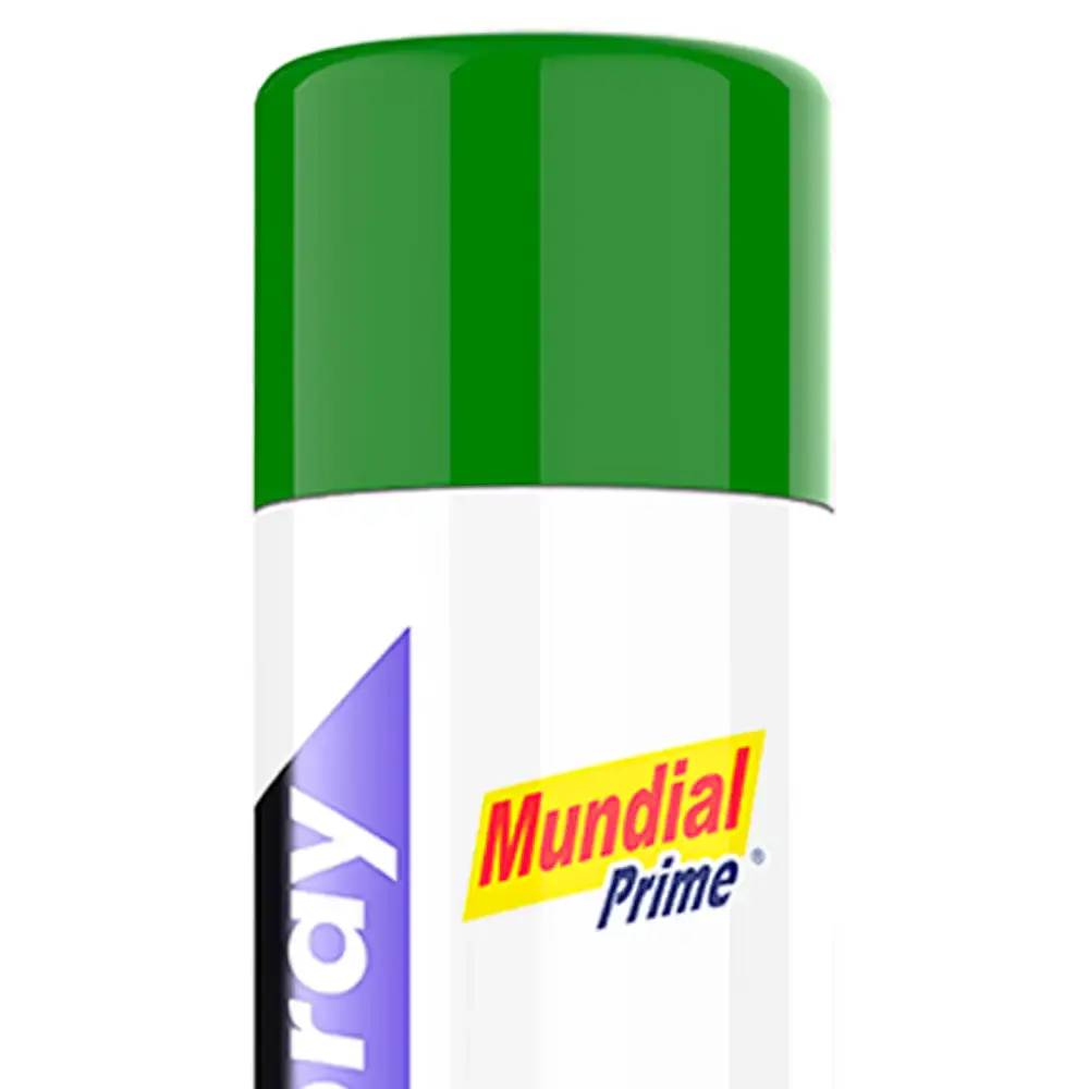 Tinta spray 400ML verde escuro AE01000070 mundial prime — fotografia 2