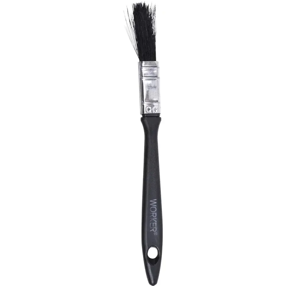Pincel trincha 1 25,4MM cerda preta Worker — fotografia de referência