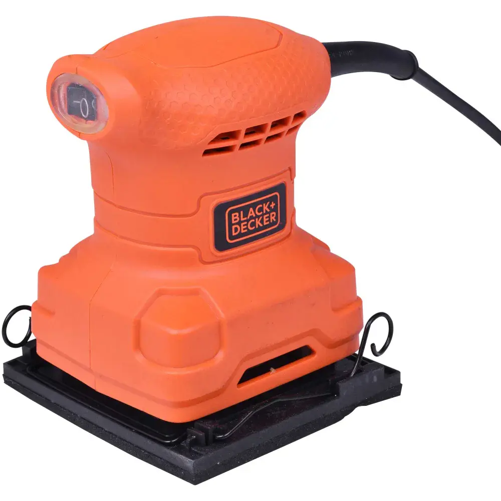 Lixadeira orbital folha de lixa 1/4” 200W 220V blackdecker Black & Decker — fotografia de referência