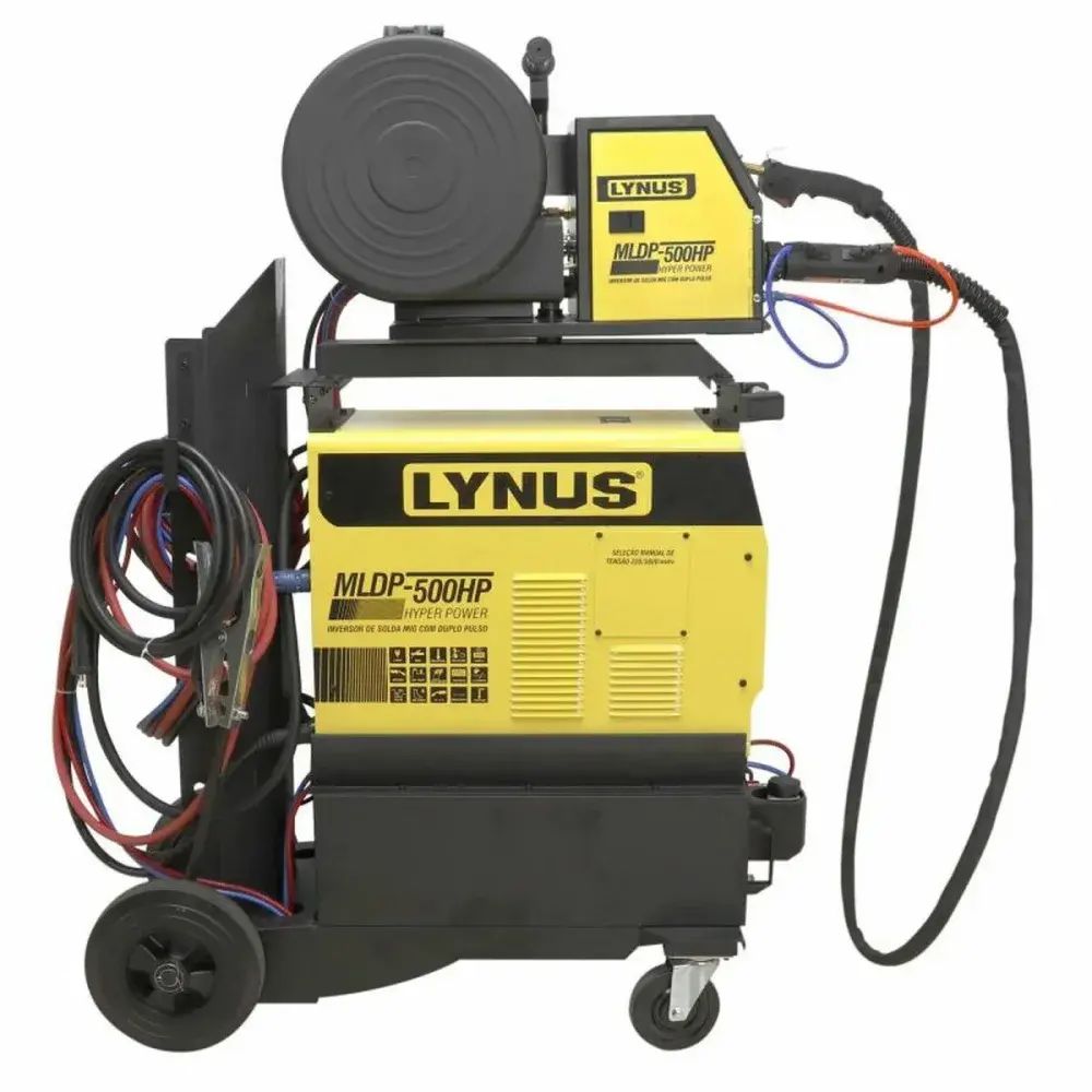Inversor de solda cabeçote ext MLDP-500HP Lynus — fotografia 11