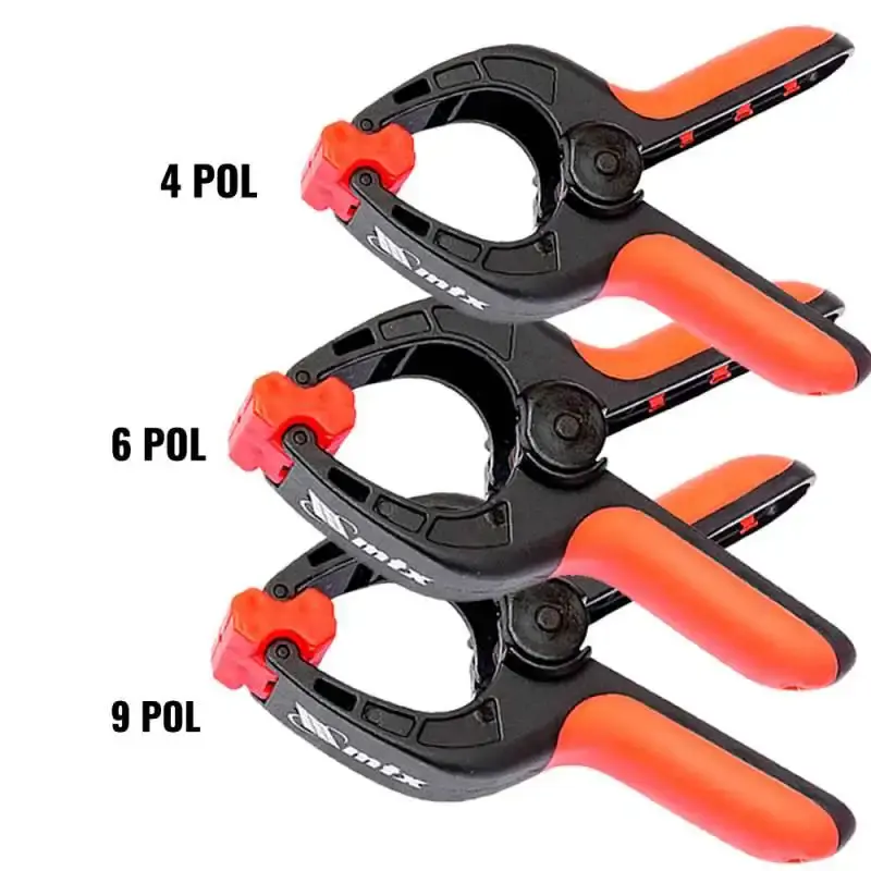 Kit 3 grampos multiuso de 4 à 9 POL para marceneiros MTX — fotografia 6