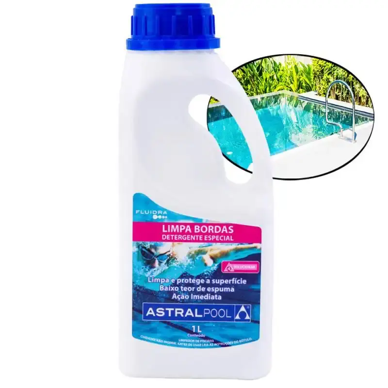 Limpa bordas detergente para piscinas 1 litro 210040T Fluidra — fotografia de referência