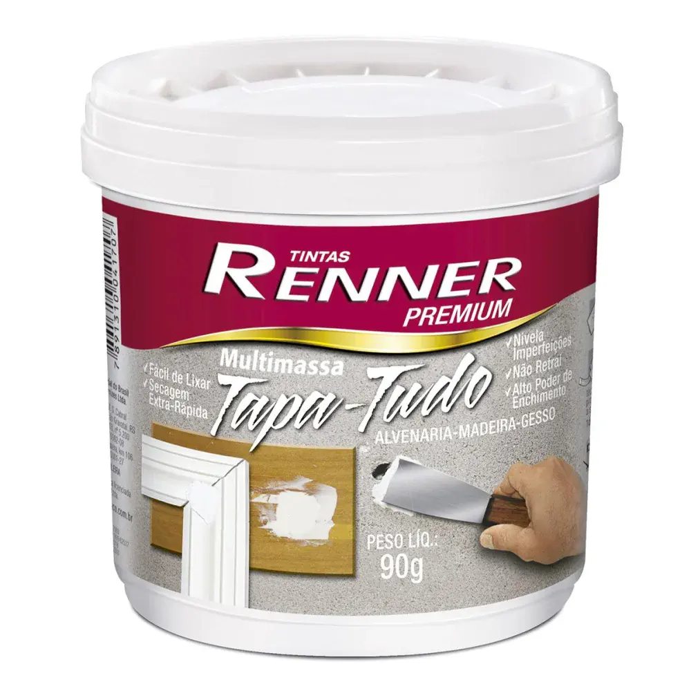 Massa tapa tudo Renner multimassa 90G
