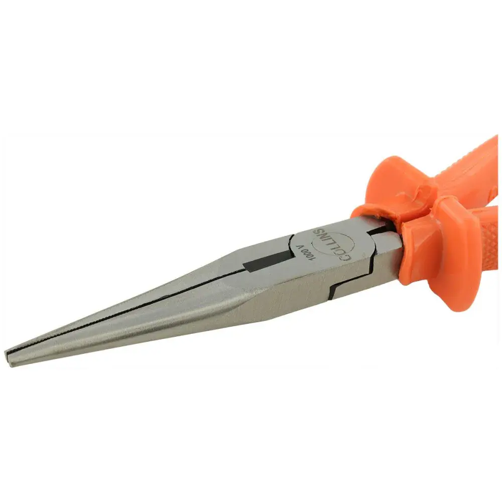 Alicate de bico meia cana longo 7.1/2” Collins — fotografia 6