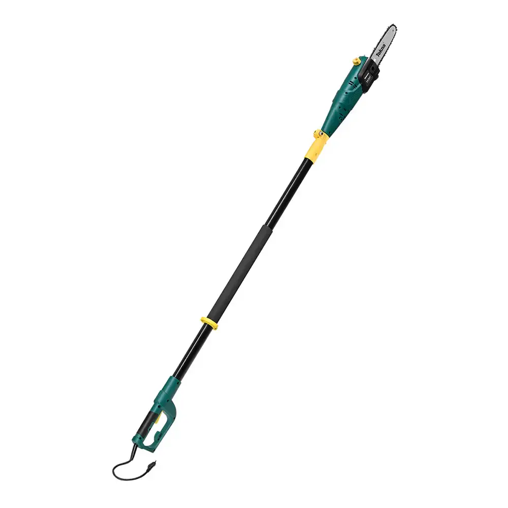 Podador de altura elétrico para galhos 750W PA750T haste telescópica Tekna 220 V — fotografia de referência