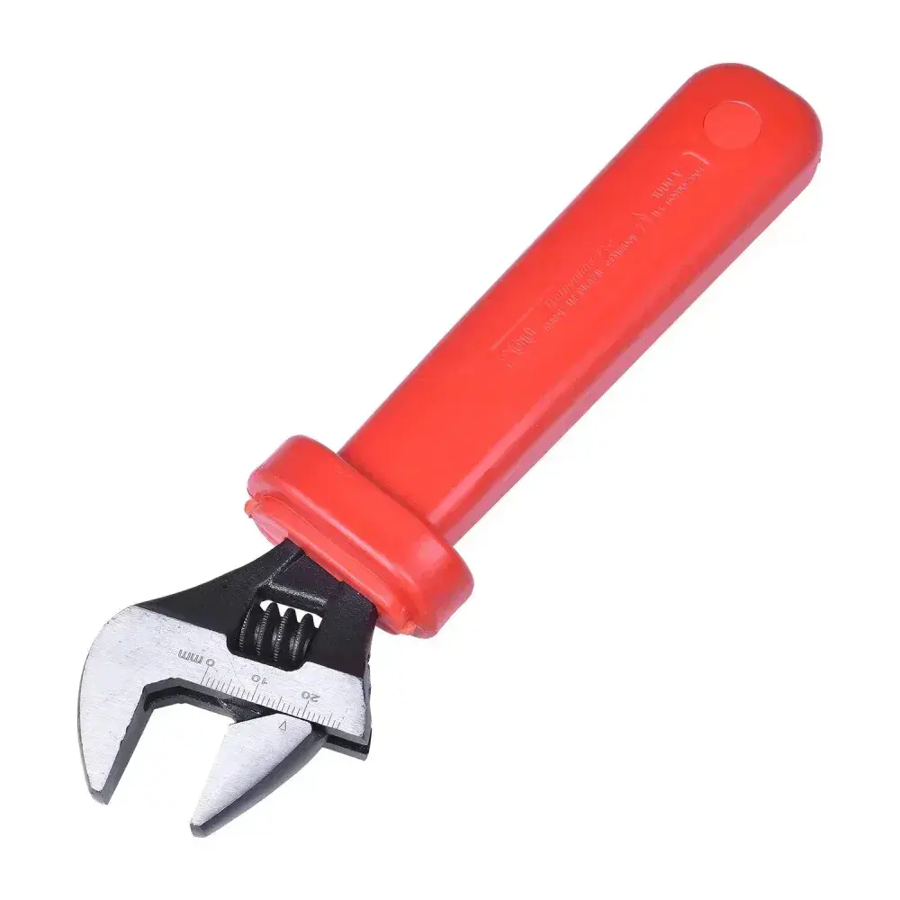 Chave ajustável isolada 8” Tramontina pro — fotografia 7