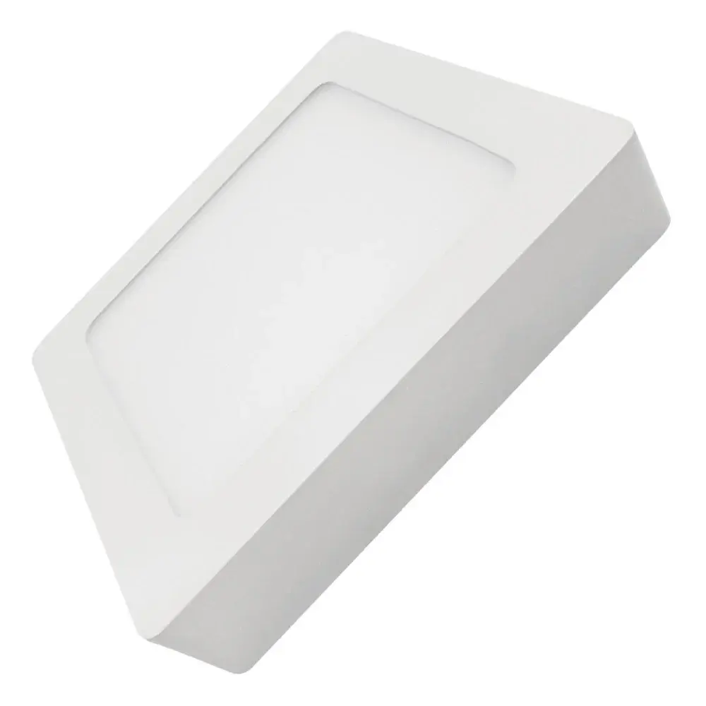 Painel led de sobrepor 24W biv 6500K 30CM quadrado Ourolux — fotografia de referência