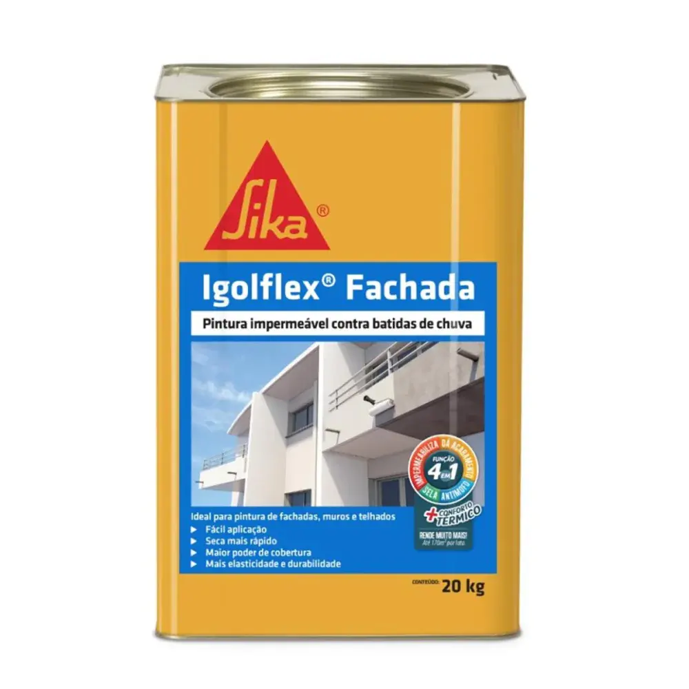 Igolflex® fachada selador e impermeabilizante 20KG Sika