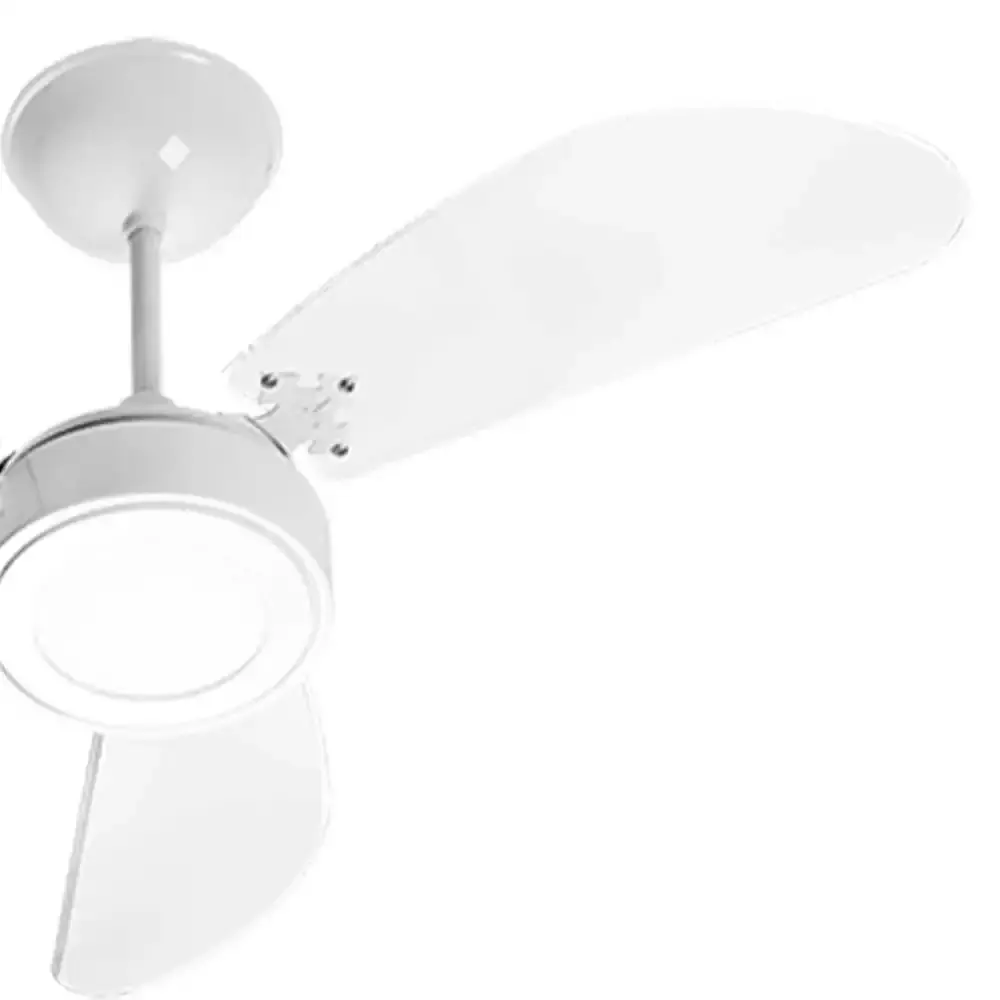 Ventilador de teto new light LED 130W 3 pás branco Venti-delta 110 V — fotografia 3