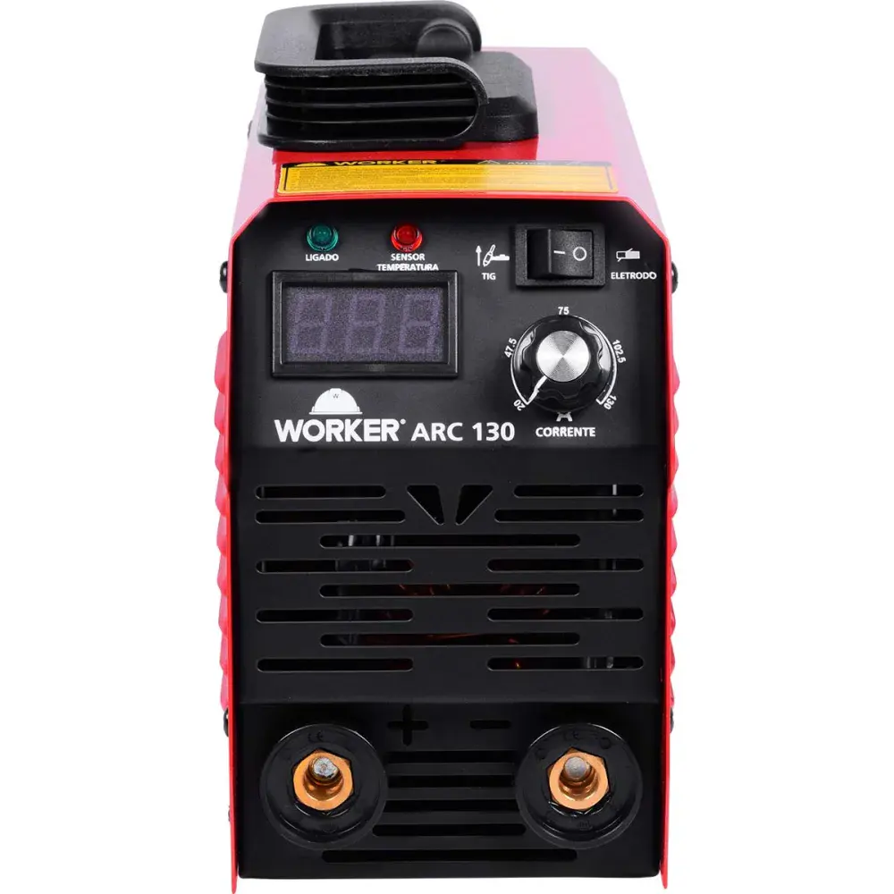 Inversor para solda tig ARC130A bivolt 50/60HZ Worker — fotografia 4