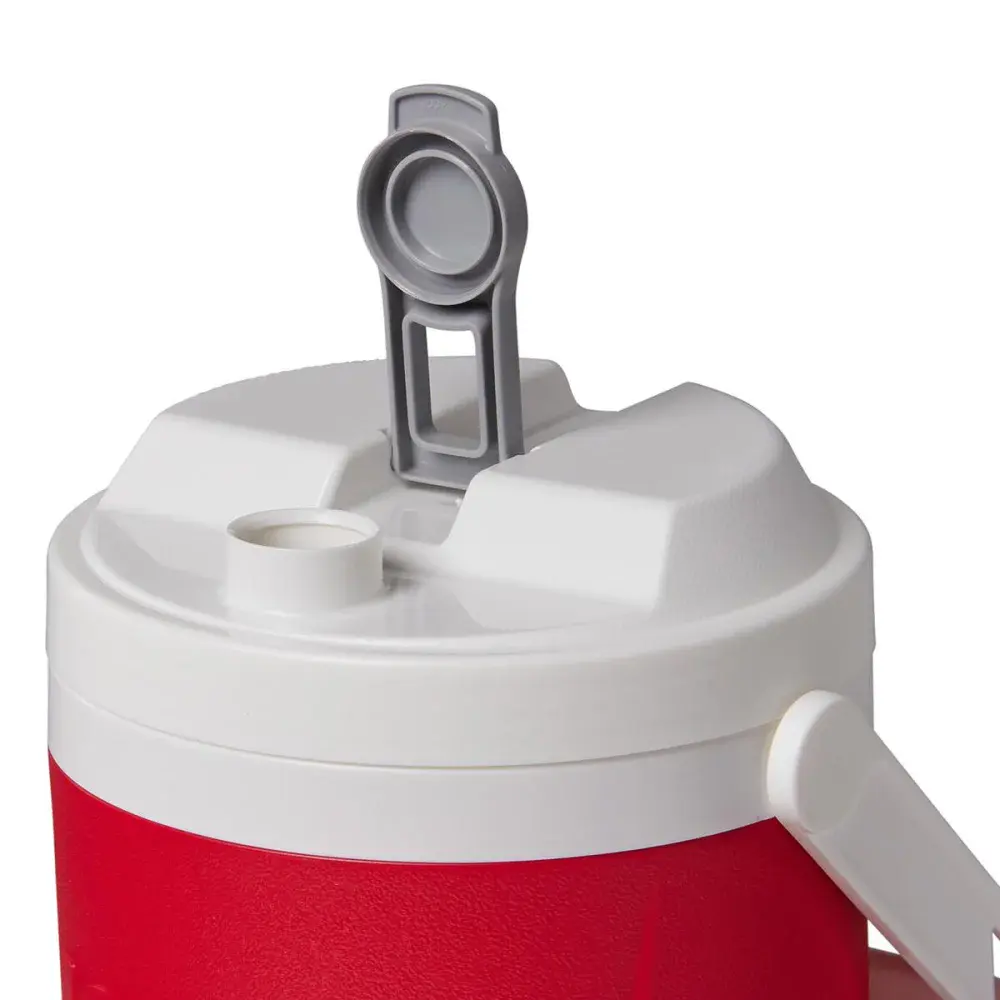 Garrafa térmica laguna 3,8L vermelha com ganchos Igloo — fotografia 2