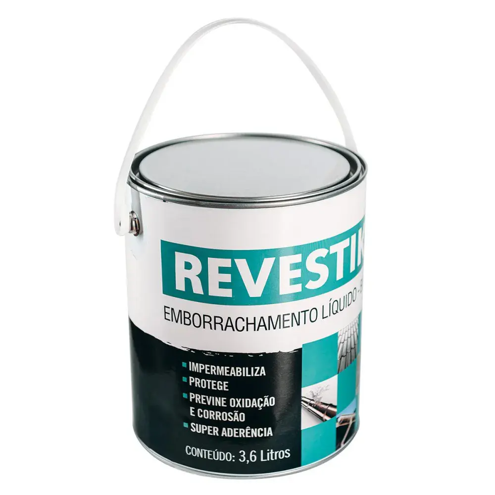 Borracha líquida branca 3,6L Revestik