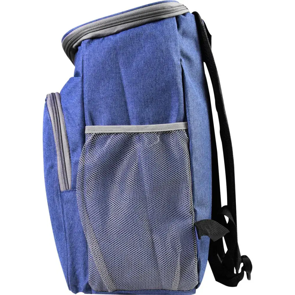 Mochila térmica com 2 bolsos frontais 18L azul Kala — fotografia 4