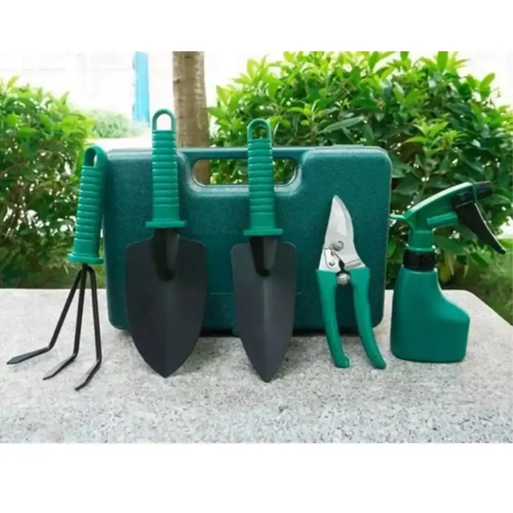 Kit para jardinagem com 5 peças e maleta JD-31 Western — fotografia 3