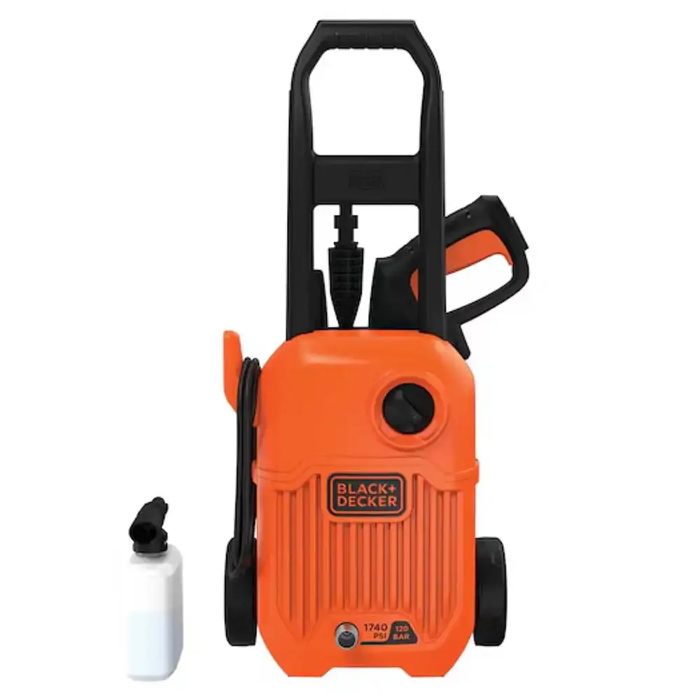 Lavadora de alta pressão 1500W 1740 PSI 6,8 l/min black & decker 220 V — fotografia 3