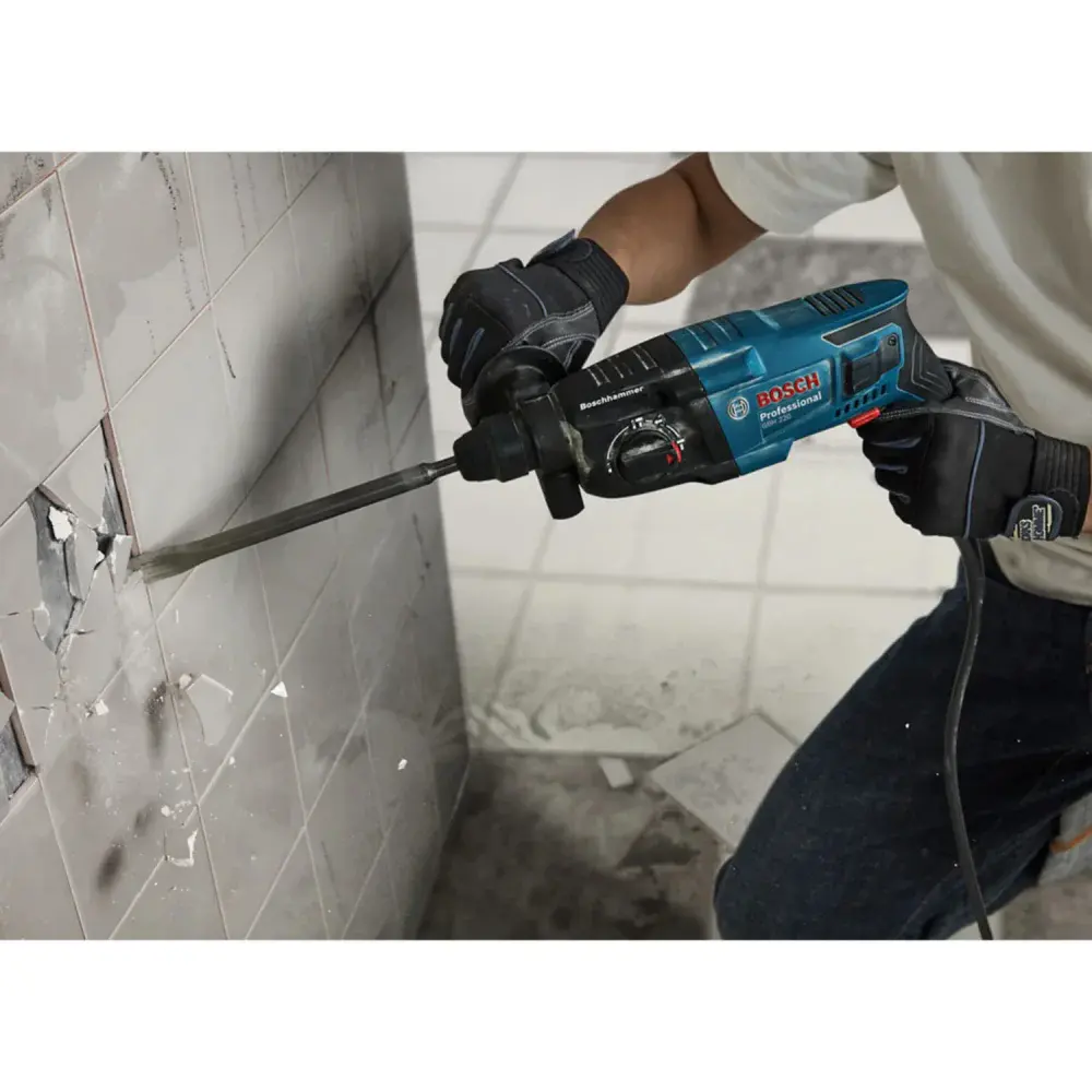 Martelete rompedor em sds plus com maleta GBH220 720W 127V Bosch — fotografia 12