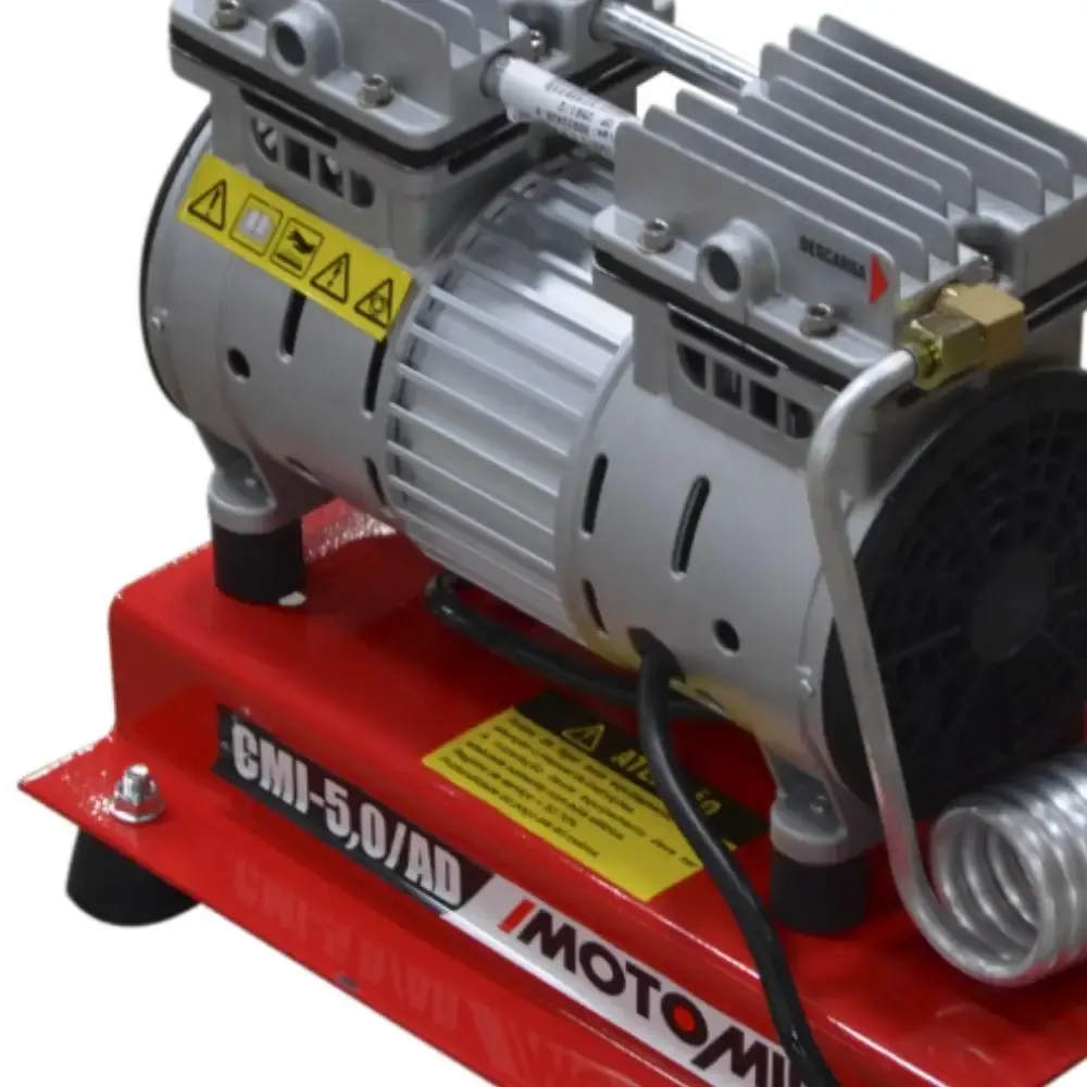 Compressor ar direto 1HP poço artesiano CMI-5 AD silencioso sem óleo MotoMil 110 V — fotografia 5